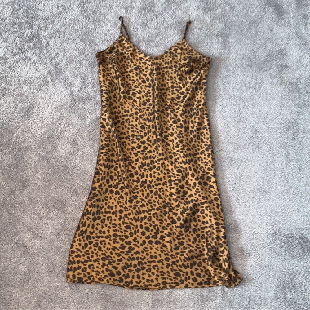 A New Day Cheetah Print Slip Dress